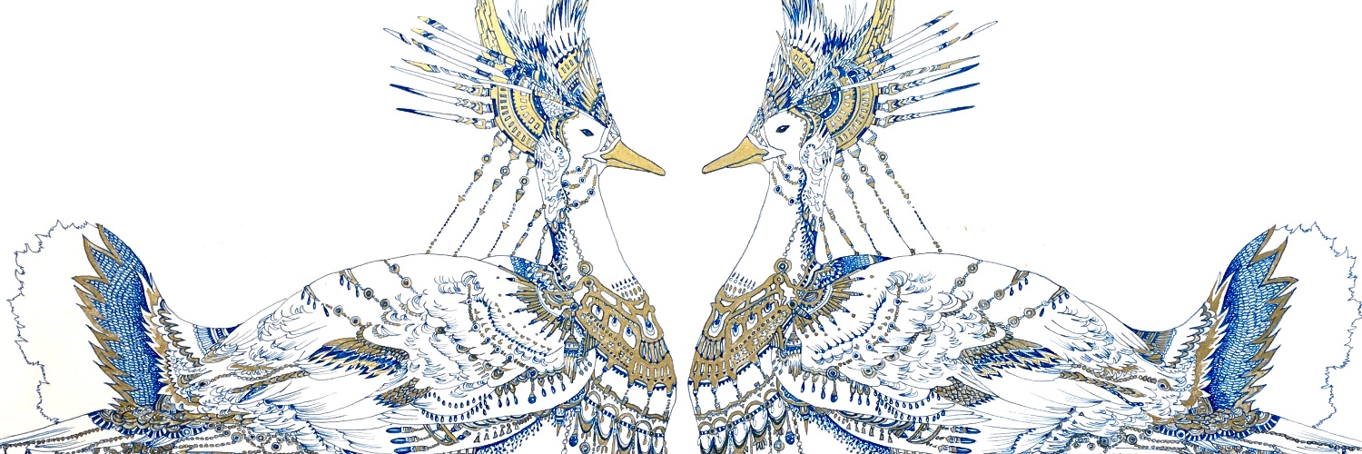 dot-teruri | 細密装飾画 banner