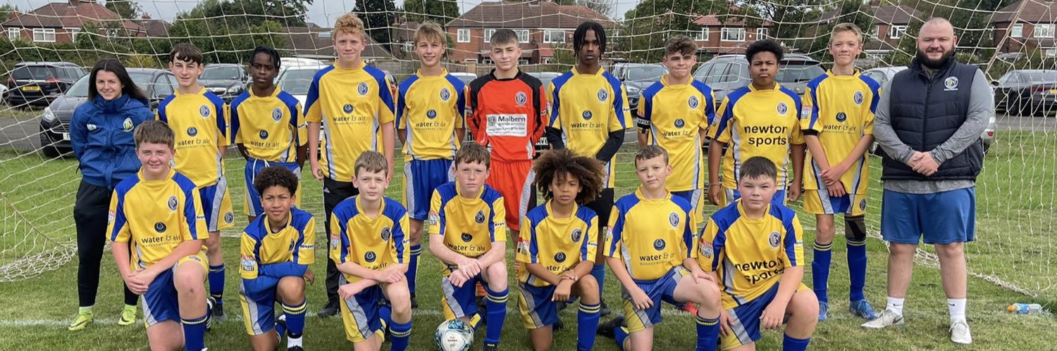 Reddish North End U13 Yellows banner