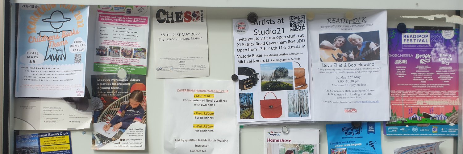 Caversham Info banner