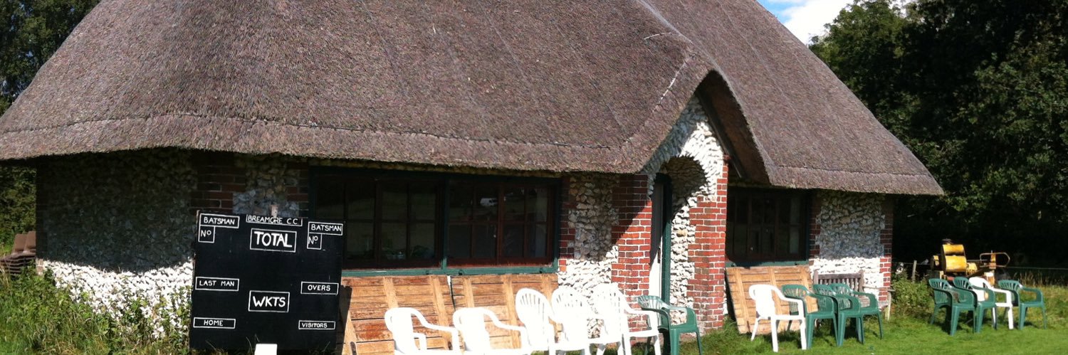 Breamore Cricket Club banner