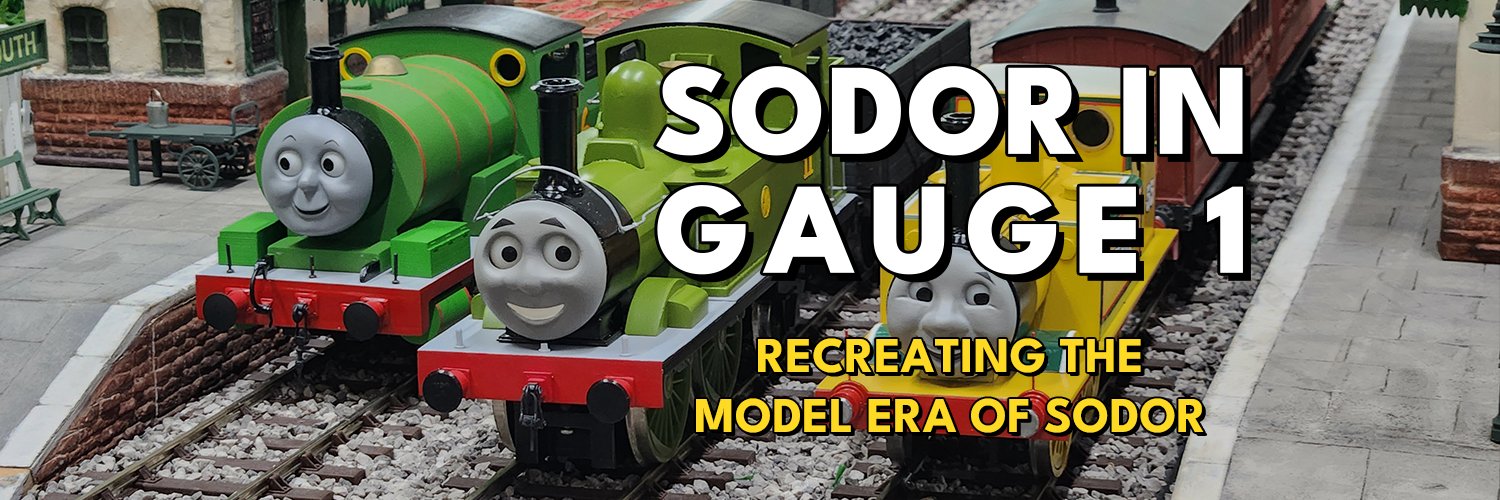 Sodor in Gauge 1's banner