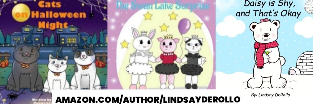 Author Lindsay DeRollo banner