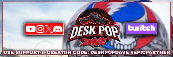 DeskPopDave Profile Banner