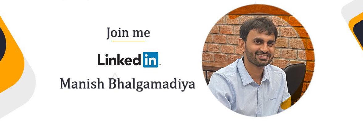 Manish Bhalgamadiya banner