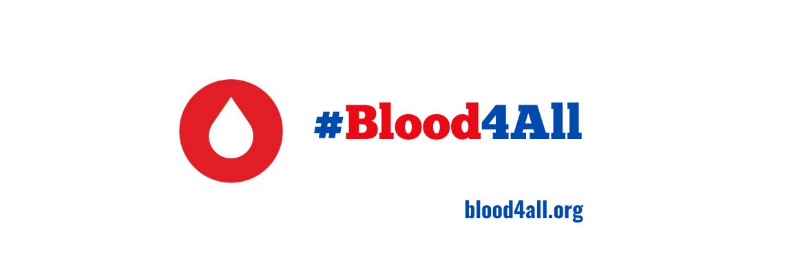 #Blood4All banner