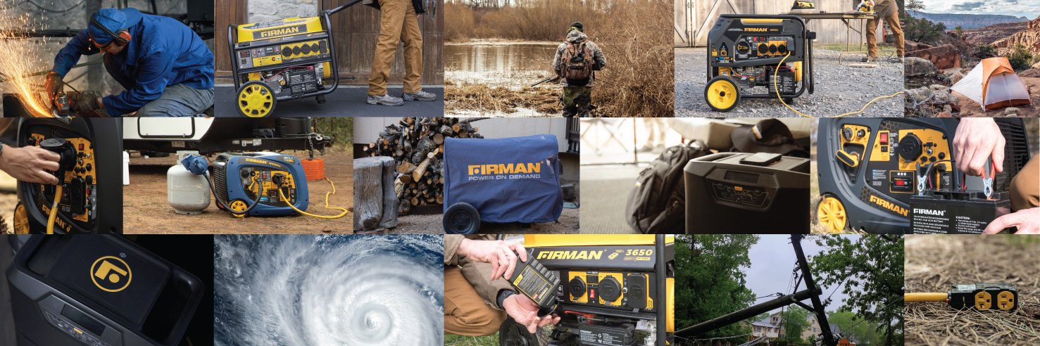 FIRMAN Power Equipment banner