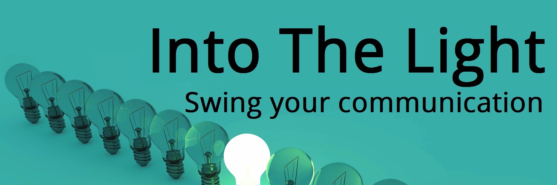 into the light banner