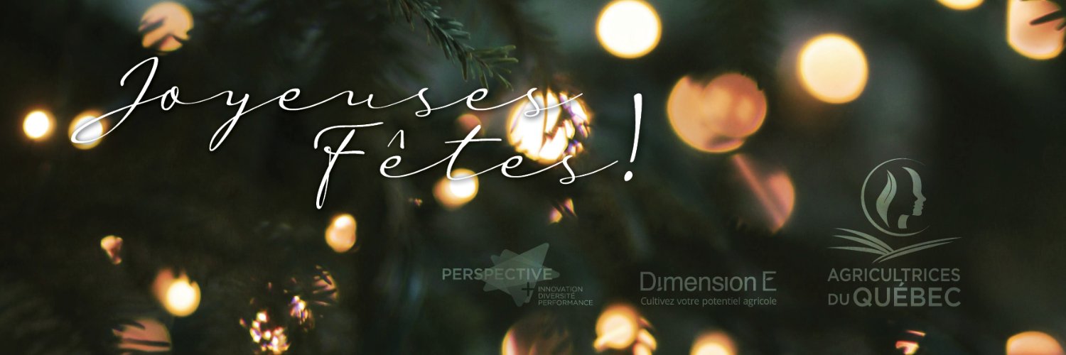 Agricultrices du Québec banner