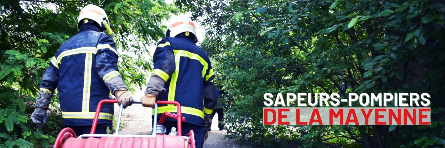 Sapeurs-pompiers 53 banner