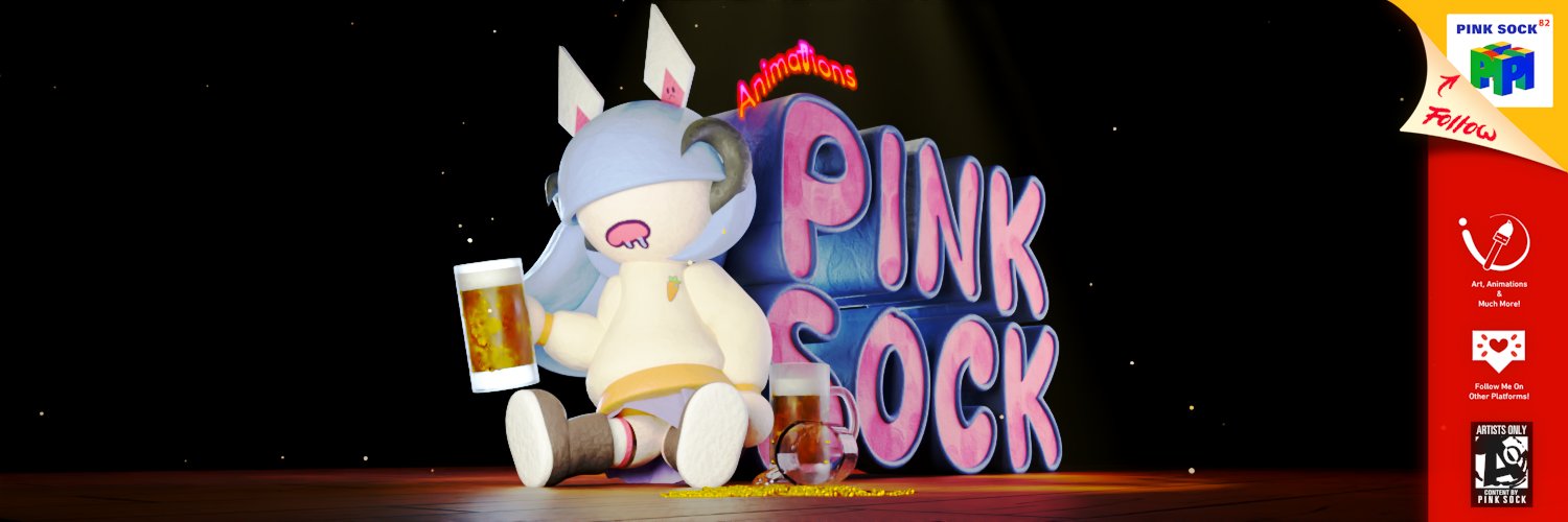 PinkSock82's profile banner image