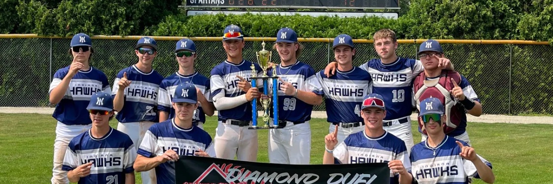Indiana Hawks Baseball banner