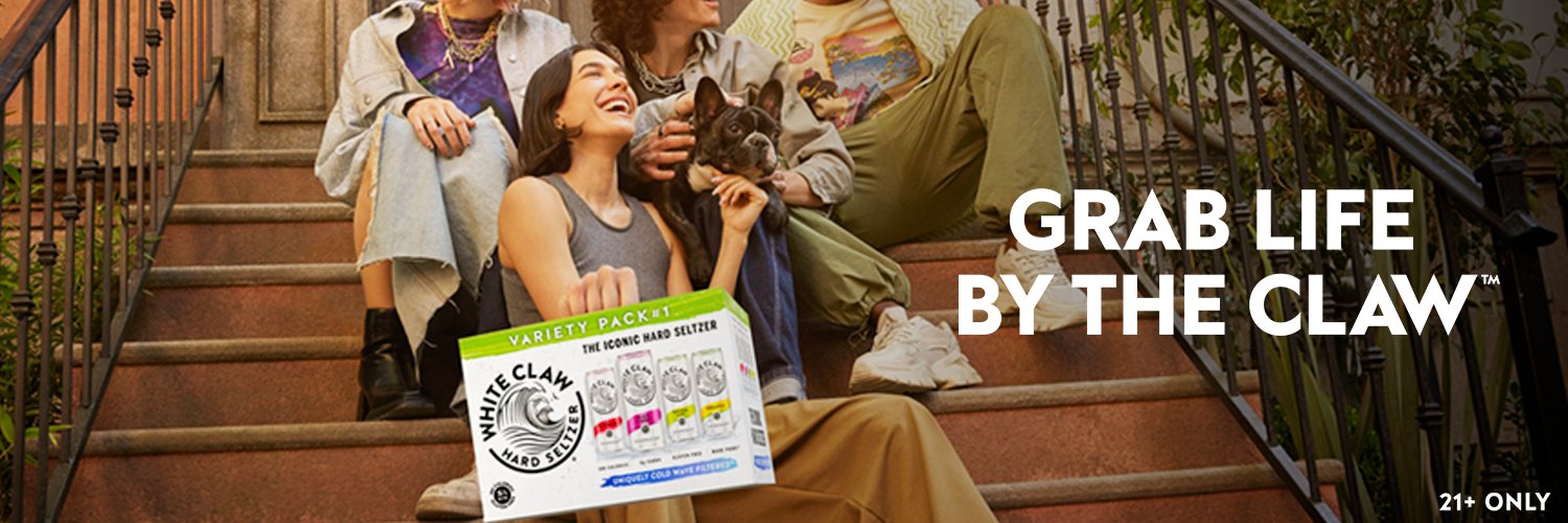White Claw banner