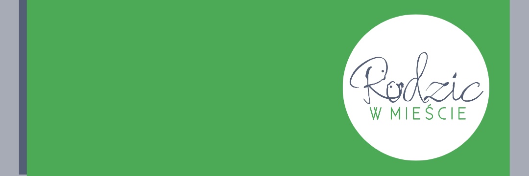 Rodzic w mieście banner