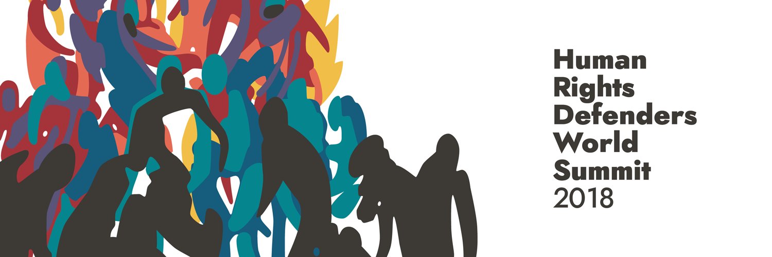Human Rights Defenders World Summit 2018 banner