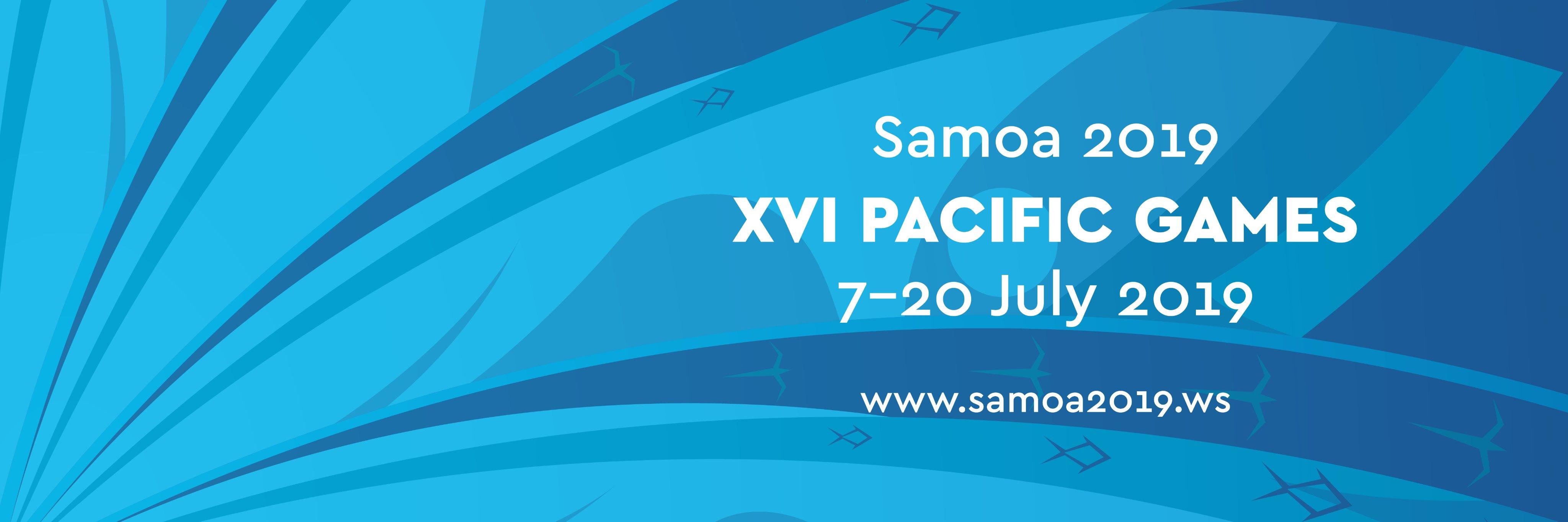 Samoa 2019 XVI Pacific Games banner