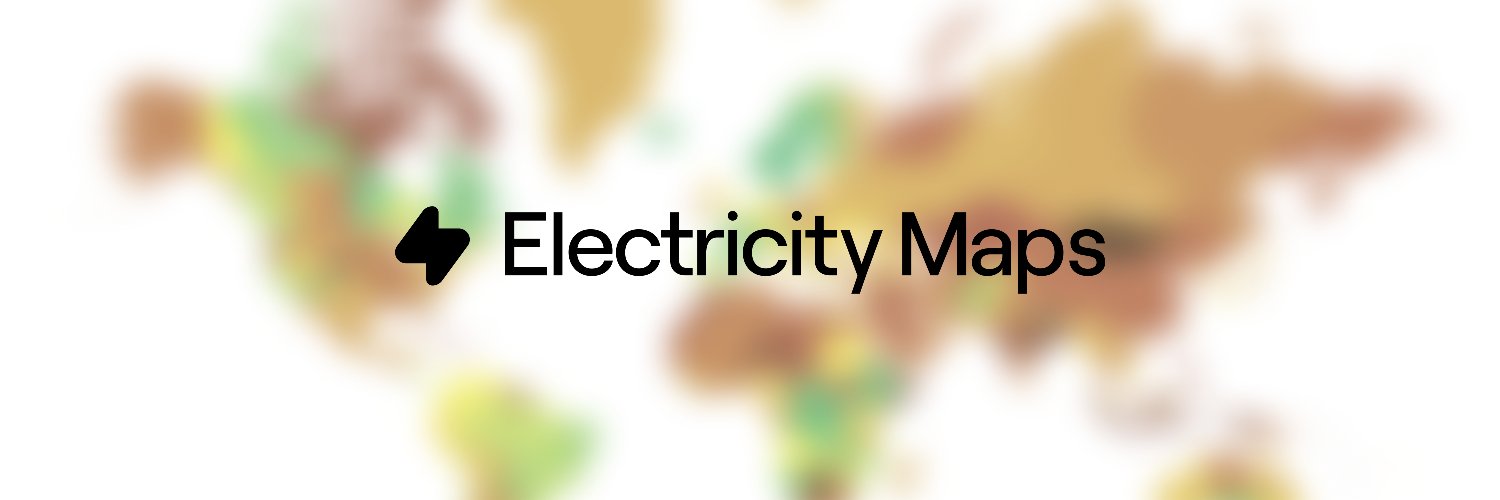 Electricity Maps banner