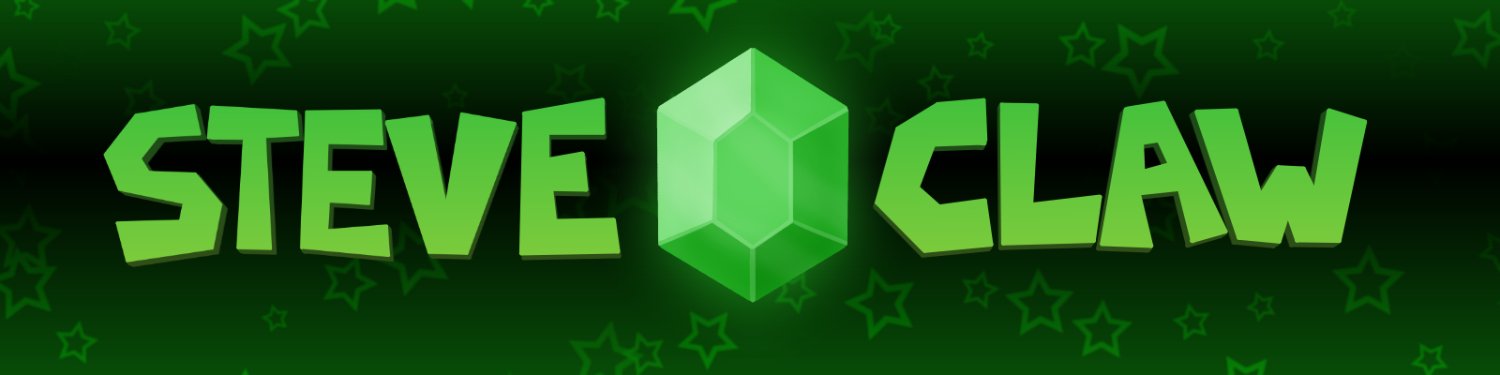 SteveEmeraldClaw banner
