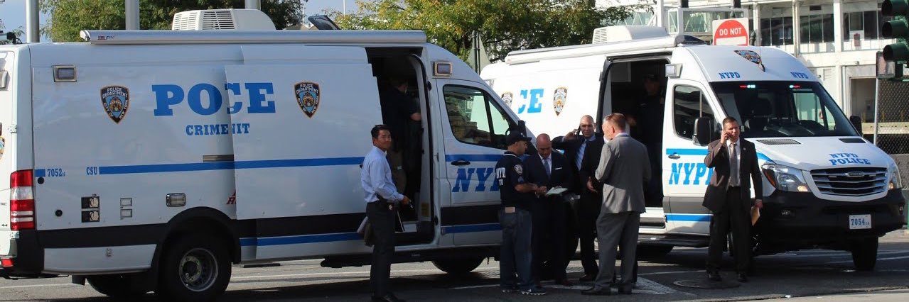 New York City 911's banner