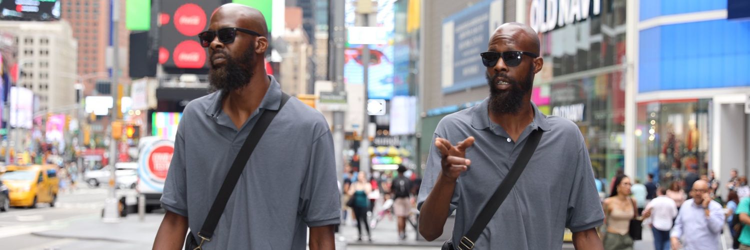 THE TWIN TOWERS. banner