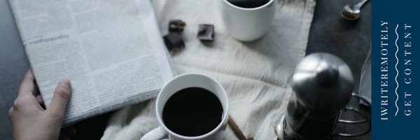 IWriteRemotely Profile Banner