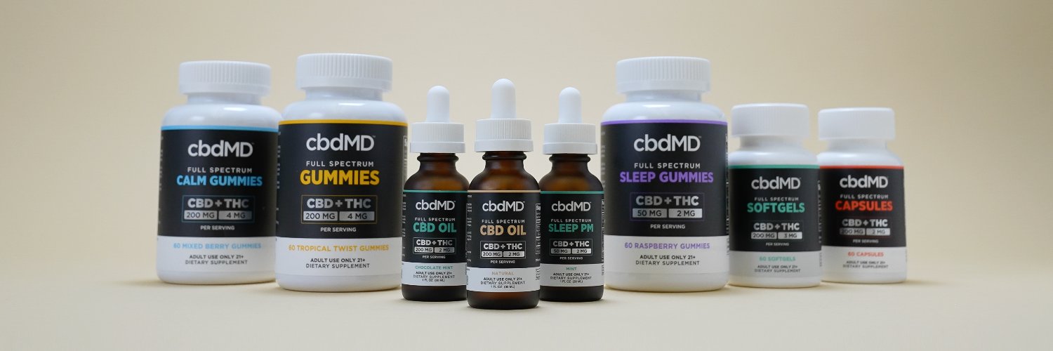 cbdMD Profile Banner