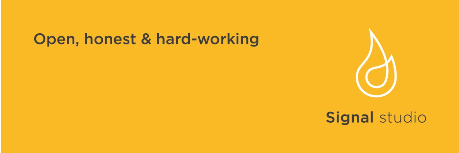 Signal studio banner