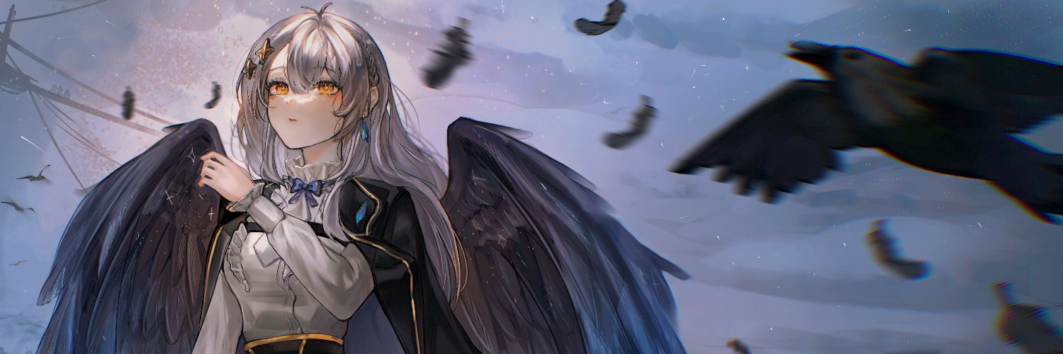 ✧DayDreamist! | Crow Vtuber! 🐦‍⬛✨ banner