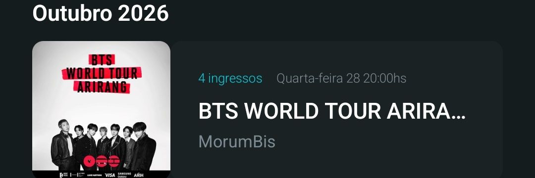 ju⁷ ⊙⊝⊜ VAI VER O BTS banner