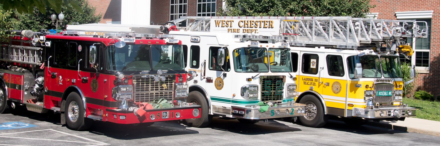 West Chester Fire Department banner