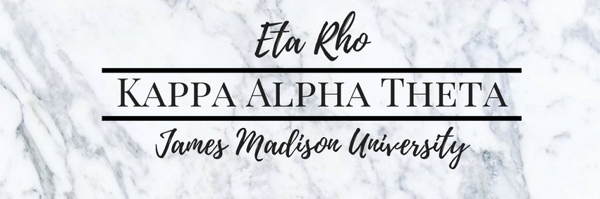 JMU KappaAlphaTheta banner