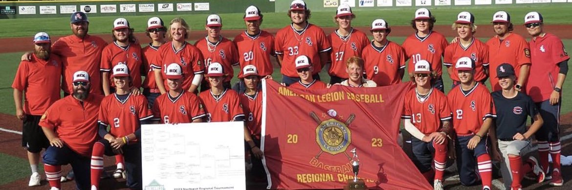 Post 6 Baseball banner