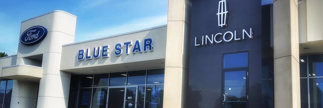 Blue Star Ford banner