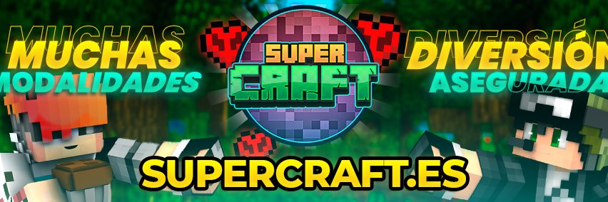 SuperCraft banner