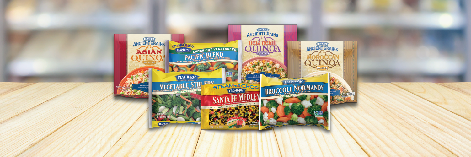 Flav-R-PAC Fruits & Vegetables banner