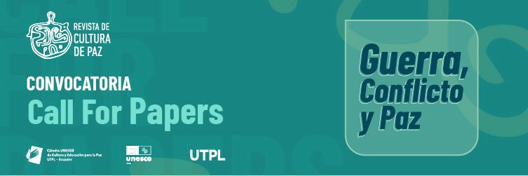 Revista de Cultura de Paz banner
