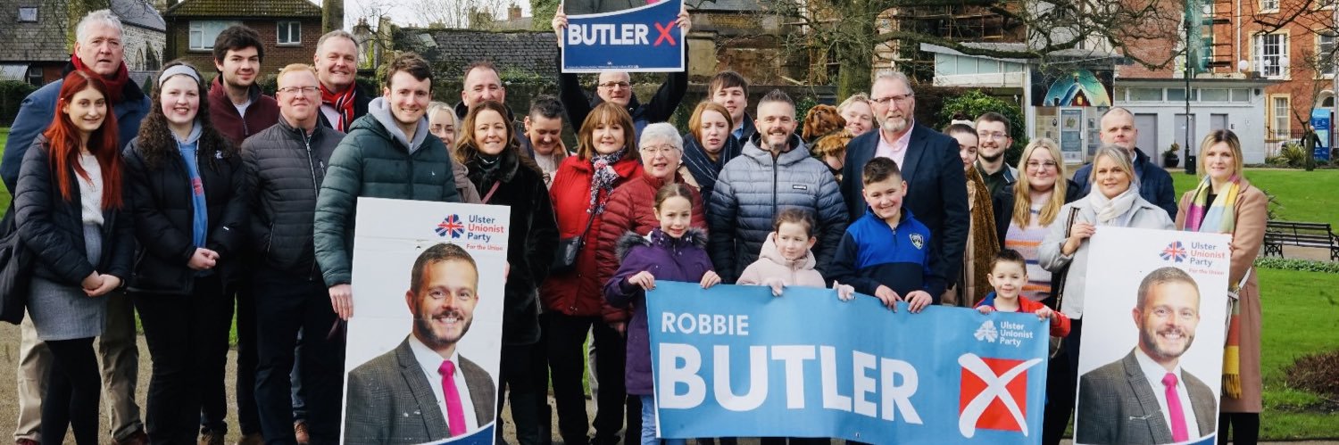 Robbie Butler MLA's banner