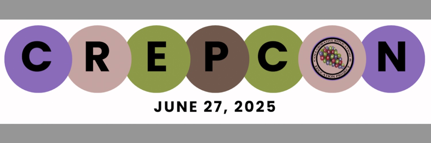 Collaborative Replication & Education Project banner