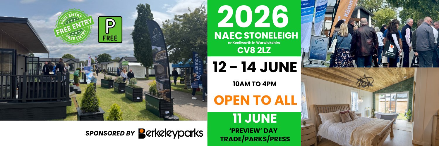 World of Park & Leisure Homes 'Stoneleigh' Show banner