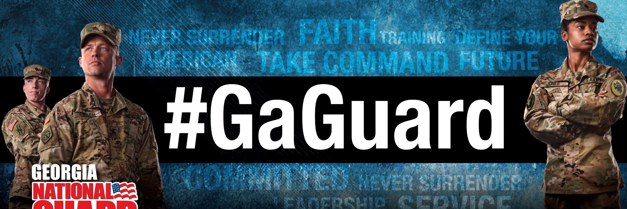 Georgia National Guard Recruiting and Retention banner