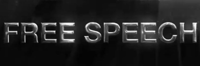 Free Speech banner