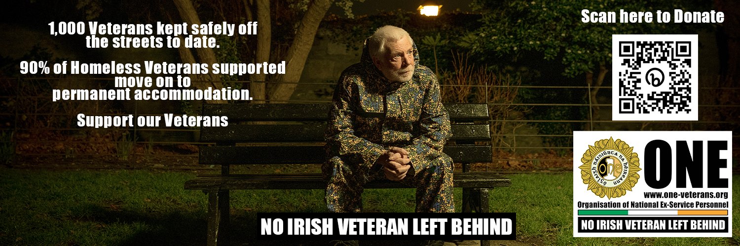 Óglaigh Náisiúnta na hÉireann (ONE) banner