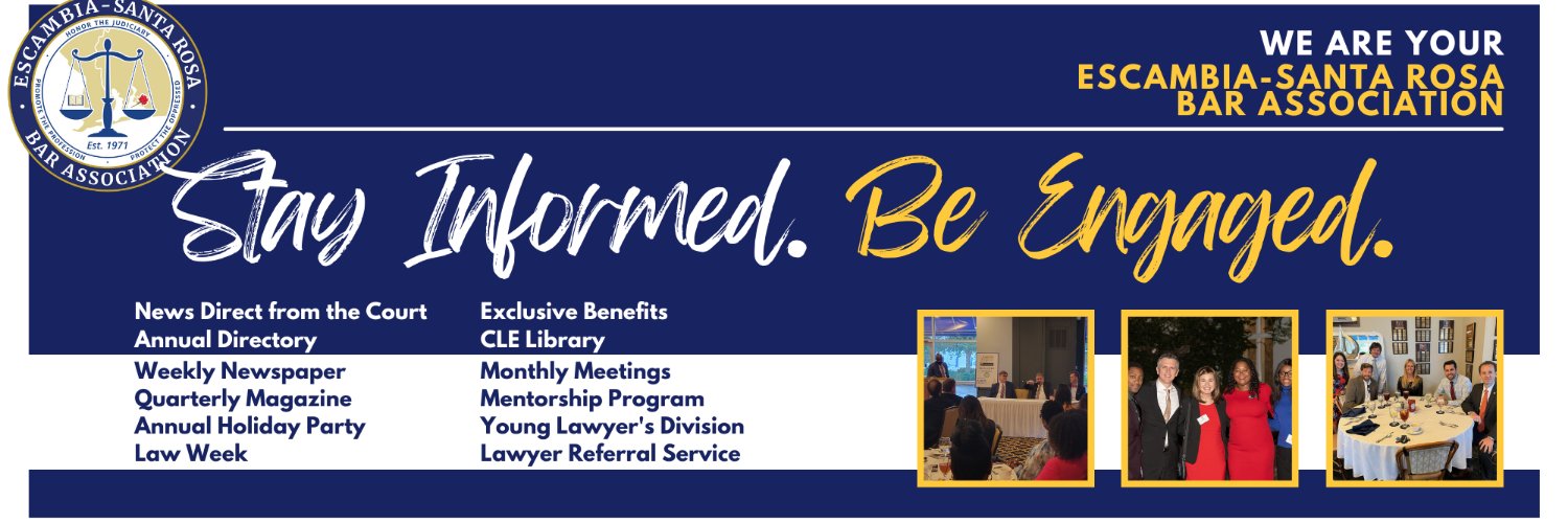 Escambia-Santa Rosa Bar Association banner