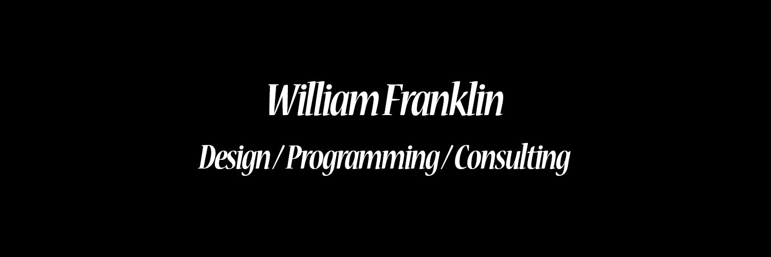 wfranklincom's profile banner image