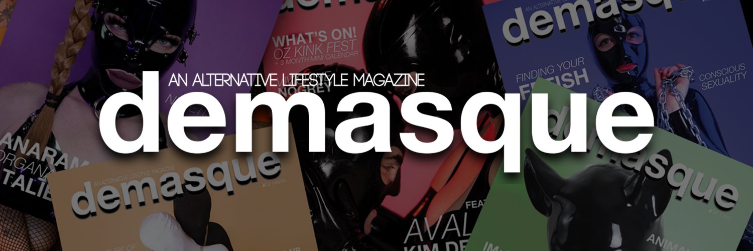 Demasque Magazine banner