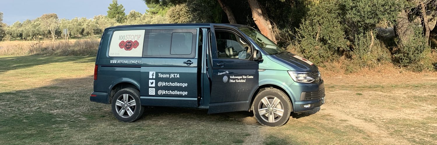 Team JKT Fundraising banner