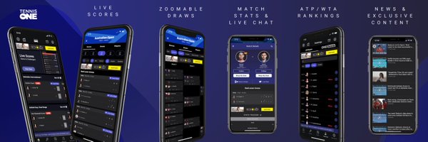 TennisONE App Profile Banner