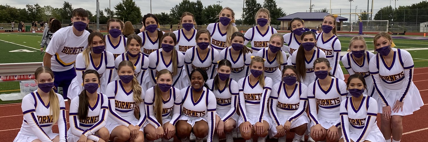 VC Hornet Cheer banner