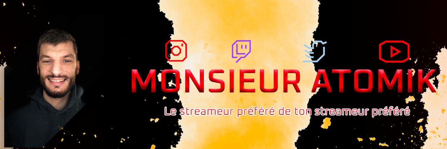 Monsieur Atomik banner