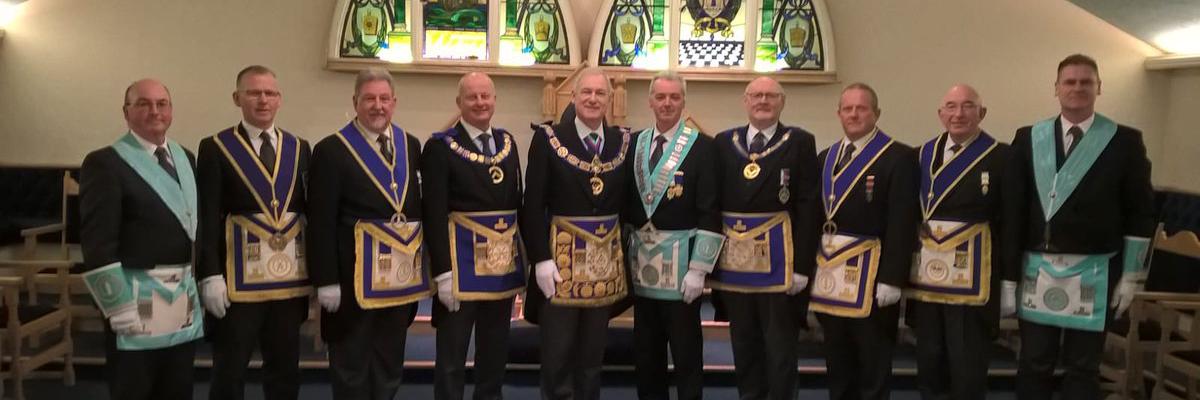 The Freemason banner
