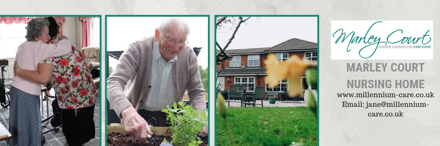 Marley court care home banner